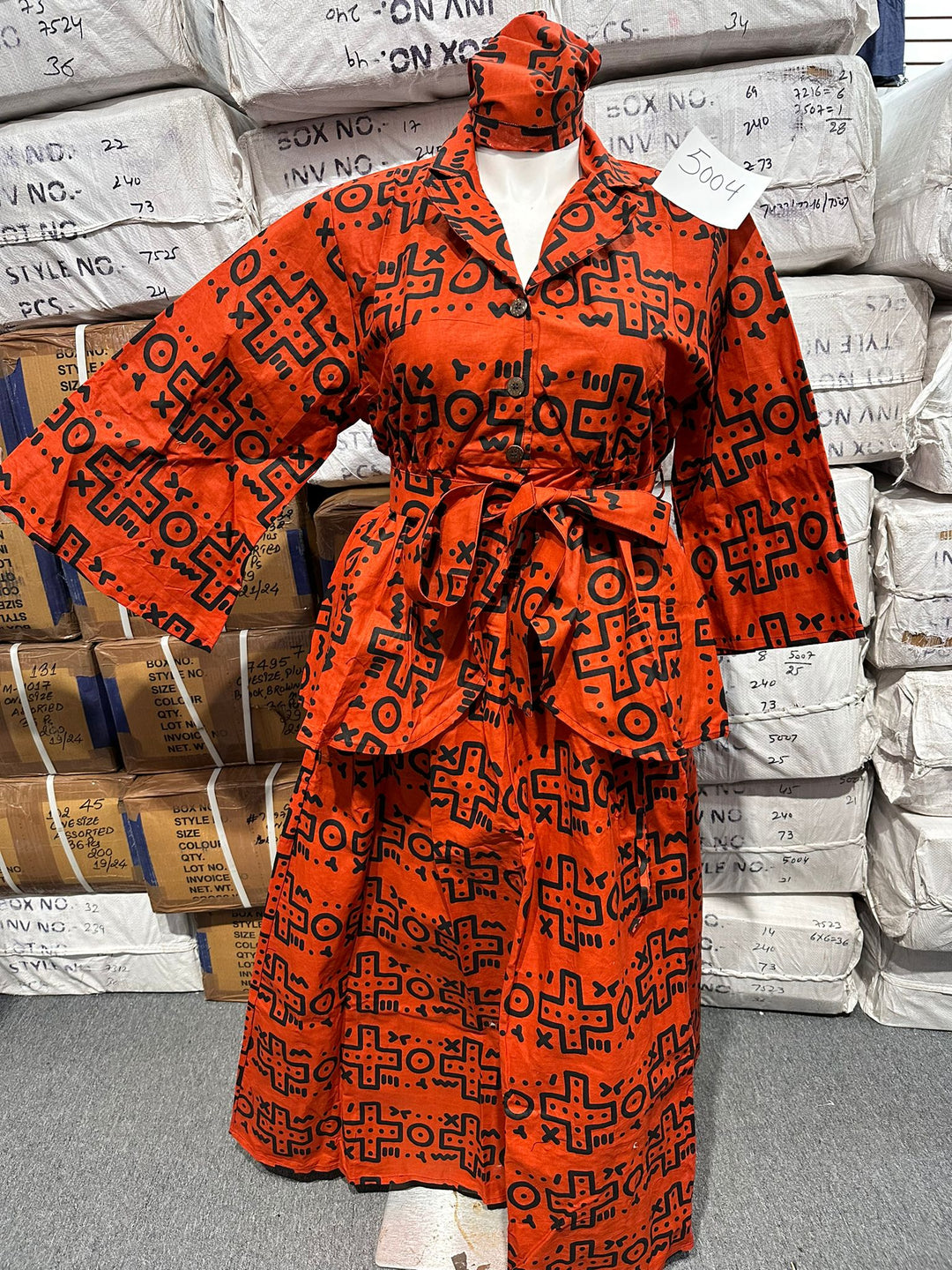 Dark Orange, Black - 5004