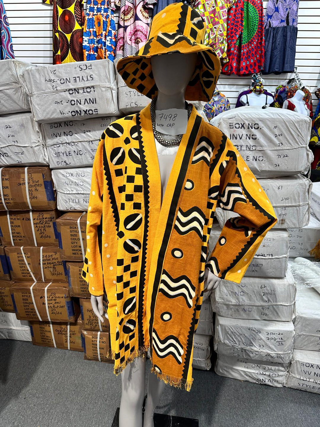 JACKET SET "YELLOW, BLACK" - 7498