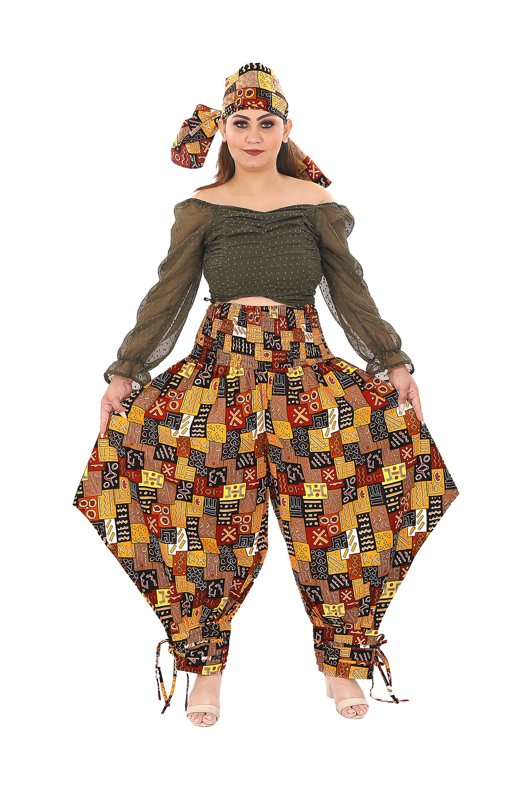 Plazzo Pants "Brown"